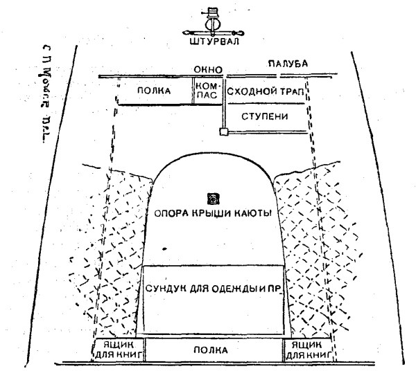 План каюты на  Спрее